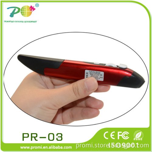 Fancy items optical oem pen shaped mouse wireless mouse 2.4ghz with USB receiver for corporate gift